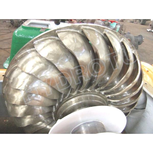 Small Horizontal Impulse Type Turgo Hydro Turbine / water turbine with Generator and Electric Equipment