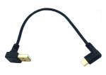 Type C Right Angle USB Data Cable Connector 10 Gbps Transfer Speed For Audio