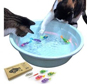 China Best led Light Cat Interactive Swimming Fish Toy For Cats on sale