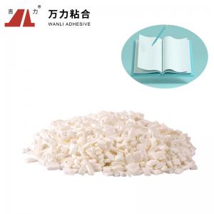 China 7000 Cps Flaky Hot Glue For Book Binding , White Paper Binder Glue EVA-KG-6D on sale