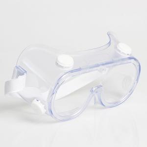 Quality Disposable Surgery Safety Glasses PVC PC Material Transparent Color For Hospital for sale