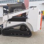 Mini Crawler Skid Steer Loader With 4 In 1 Bucket Small Steer Loader With