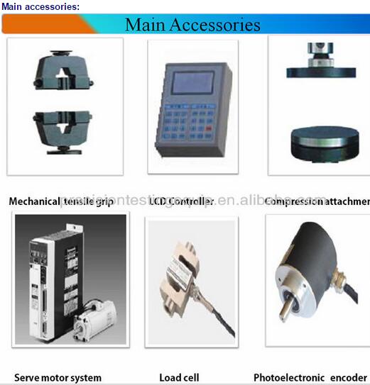 Single Column Computer Control Electromechanical Universal Testing Machine WDW-ES0.5