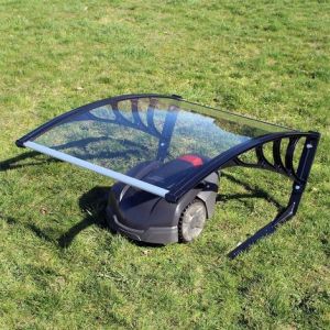 Quality Stable Clear Robot Mower Garage , Heat Insulation Polycarbonate Sheet Awning for sale