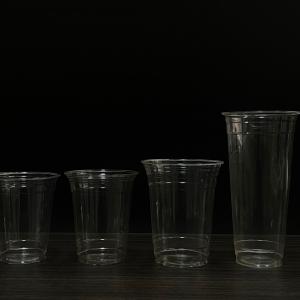 China Bio Degradable plastic Environmentally Friendly Disposable Cups Single Wall ODM on sale
