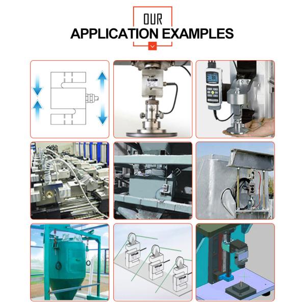 S-type Platform Scales Weight Sensor Compress Force Sensors Strain Gauge Force Sensor With Indicator Display