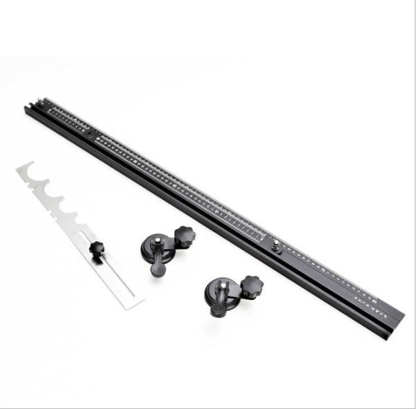 Buy Straight-line cutting by ruler Multifunctional horizontal positioning special-shaped measuring ruler Bricklayer tool Tile cuttin at wholesale prices