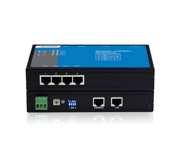 Buy IP30 Waterproof Ethernet Device Server Low Power Consumption CE Certificated at wholesale prices