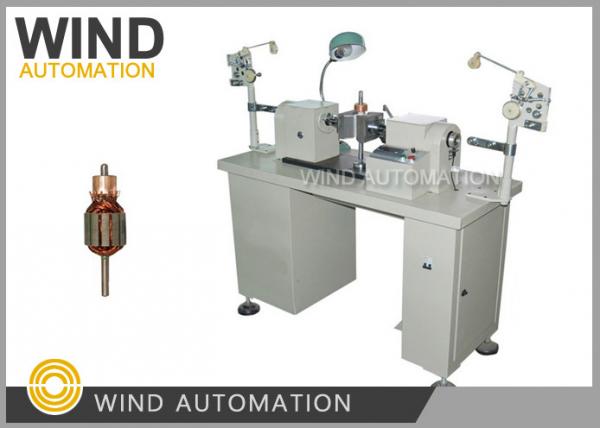 Buy Semi Auto Coil Winding Machine Flyer Winder For Hook Commutator Armature Rotor Coil Winding at wholesale prices