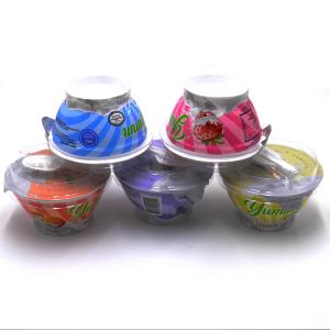 Quality Food grade Plastic yogurt cups with aluminum foil lids for sale
