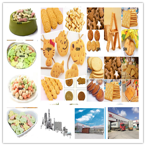 Durable Cat / Dog Biscuit Pet Biscuit Food Processing Machine With Tunnel Oven