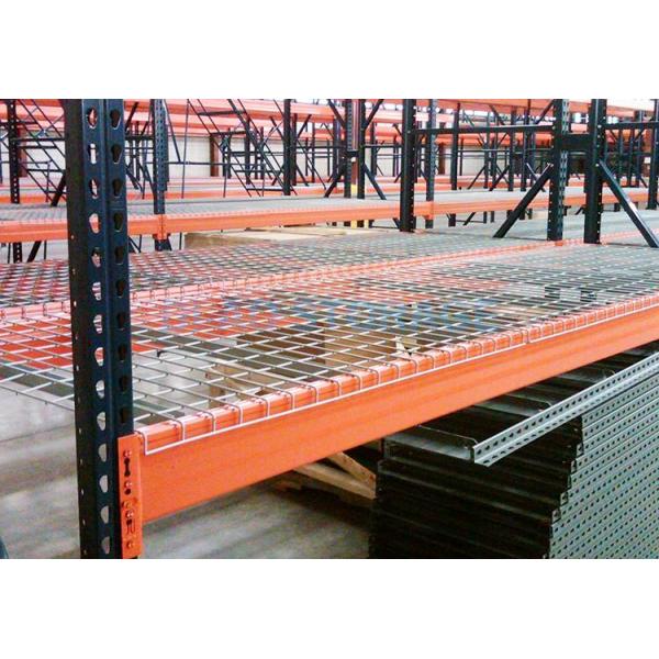 Flared Welded Galvanized Steel Metal Storage Steel Wire Mesh Decking Panels Pallet Racking