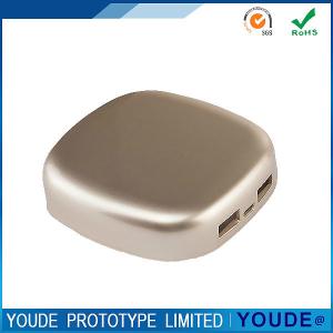 China CNC Machine Tools , CNC Machining Services Rapid Prototyping Platic Case Golden Painting on sale