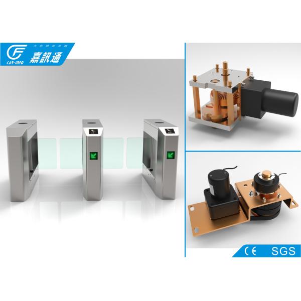 Automatic Arm Swing Waist Height Turnstile , Intelligent Turnstile Gate Systems