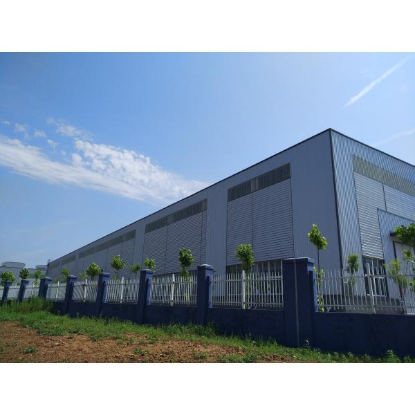 Industrial Prefabricated Metal Structural Building Workshop Construction