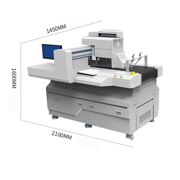 Single Pass Digital UV Printer cutting edge Advanced Glass Cup Printer