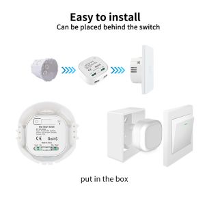 86*86*35mm Zigbee Touch Wall Switch Zigbee Lamp Switch