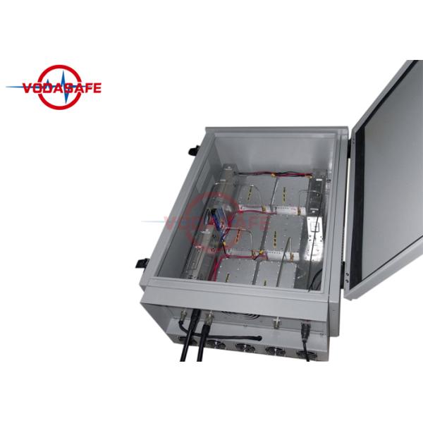 100W Each Band Cell Phone Signal Blocker Device High Power Model In Prison Jammers