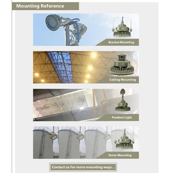 Zone1 Atex Led Highbay Lighting Fixture Explosion Proof