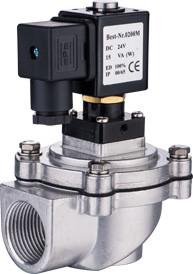 Buy F Type Right Angle Pneumatic Pulse Valve Thread Port DN25 For Machinery at wholesale prices
