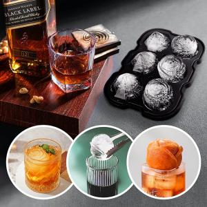 Quality Unique Skull Shape Making Clear Whiskey Single Ice Maker Custom Design Silicone Ice Mold for sale