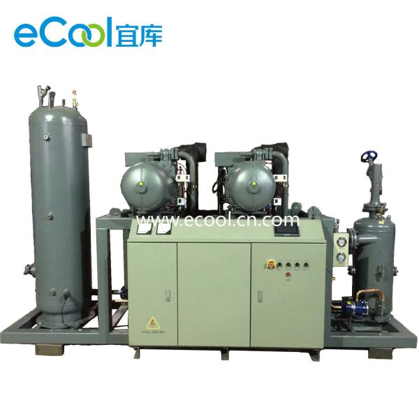 Buy High Temperature Screw Parallel Compressor Unit with PLC for Refrigeration System-Single Compressor Single Stage at wholesale prices