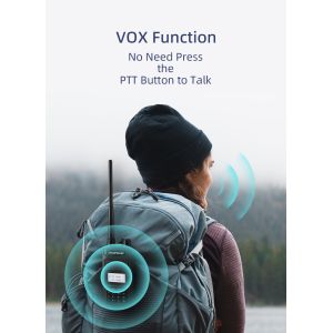 Baofeng P15UV UHF VHF Two Way Radio with Scramble Function