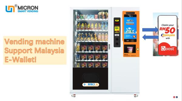 Fruit Saland Automatic Vending Machine 10 Adjustable Channels, large capacity