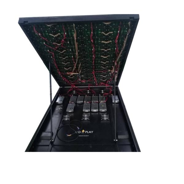 P5 p6 p8 p10 outdoor fixed iron full color front cover access led screen signs wall style front maintenance led display