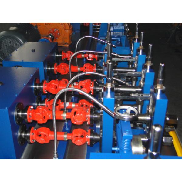 CE Downspout Pipe Roll Forming Machine 50m/min High Frequency Welded
