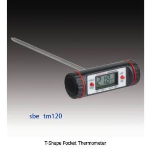 Buy cheap CE T Shape 200 Degree Digital Alarm Thermometer from wholesalers