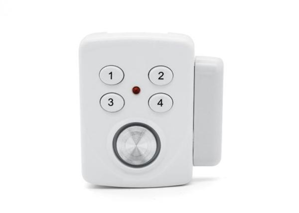 120dB Door Window Magnet Vibration Mini Alarm with Programmable Security Code