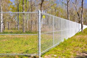 High Secure Galvanized Chain Wire Fencing Chain Link Security Fence Long Time Life