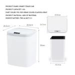 Automatic Steel Trash Can Production Line Pet Sensor Trash Can Feidash Touchless