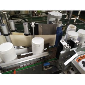 Round Bottle Auto Labeling Machine Printing 25 - 60 Pcs/Min