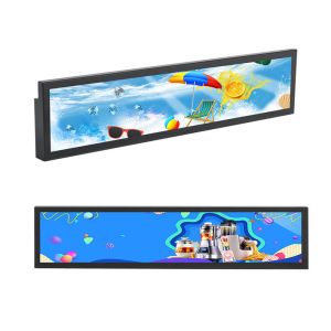 19 Inch Stretched LCD Digital Signage Multi Functional Ads Machine