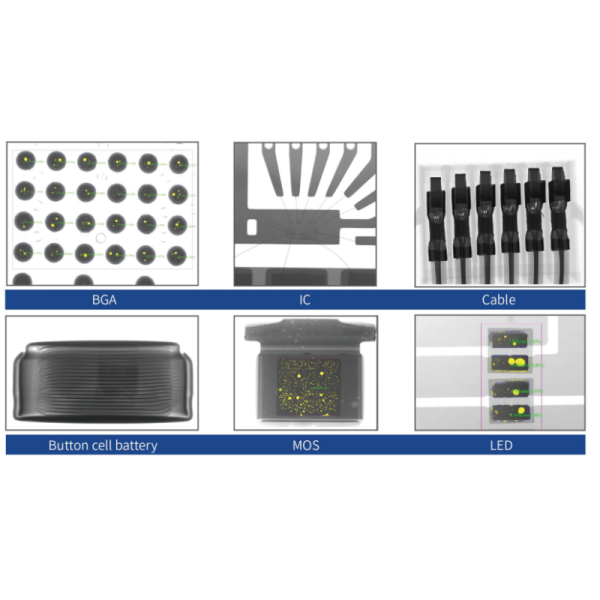 High Precision PTH Through-Hole PCB Assembly X-ray AX7900 Unicomp High Stability