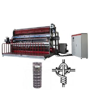 Quality Fixed Knot Fence Deer Fence Wire Mesh Making Machine With Crimps for sale