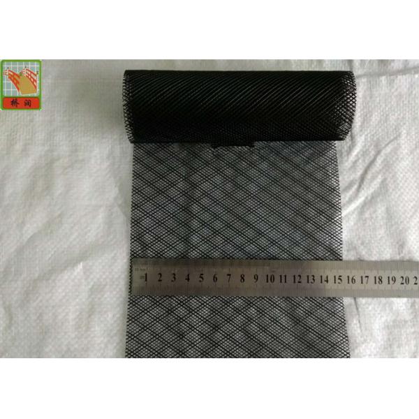 HDPE Material Soffit Vent Mesh Roll Extruded Plastic Netting 150mm Wide