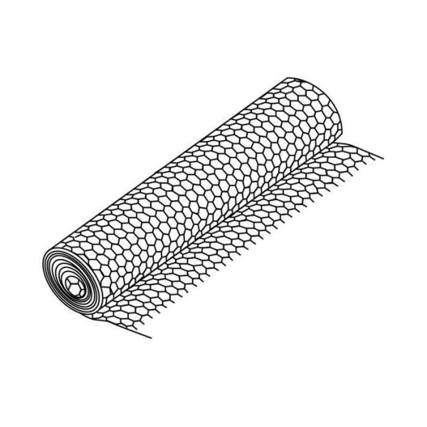80×100mm Double Twisted Gabion Mesh Sheets Rolls