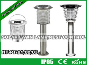 Quality Hitechled Solar Lawn Lamp,Solar Pest Control,Solar Bug trap Zapper,Solar Insect Killer HT-PT-01 for sale