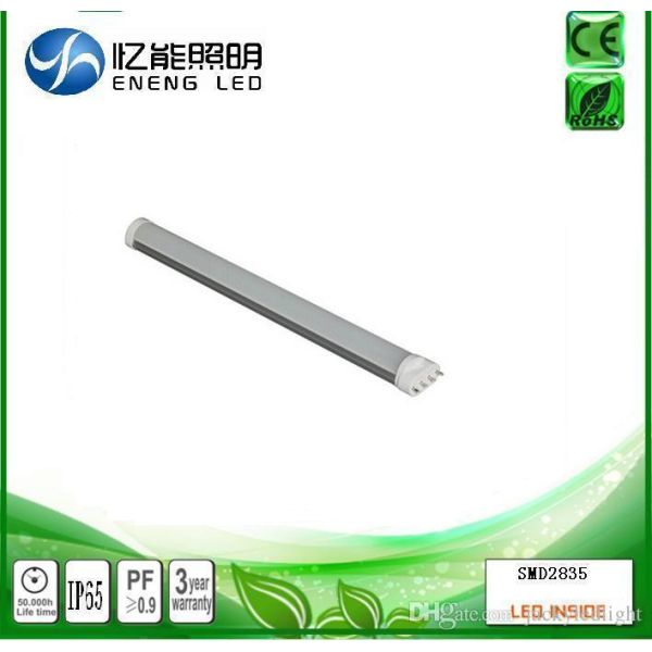 high quality Compatible electronic rectifier 2G11 led tube light wirh smd2835 led AC85-265V4/5000 Three-year warranty
