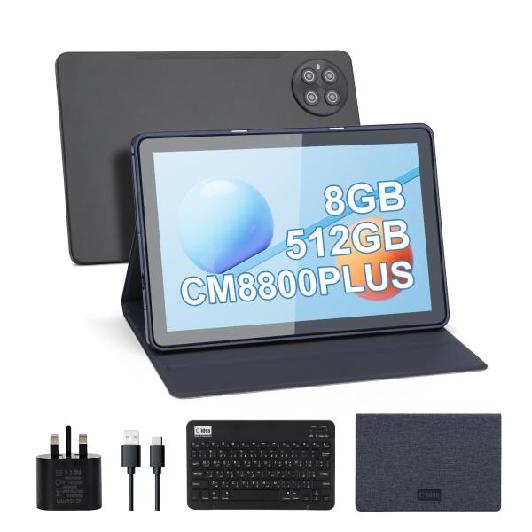 Buy C Idea 512GB Storage 5G WiFi Trouch Screen 10.1 Inch Tablet With SIM For School CM8800plus at wholesale prices
