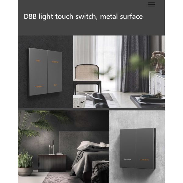 Tuya APP Zigbee Smart Switch 240V AC UK Standard Box for Installation