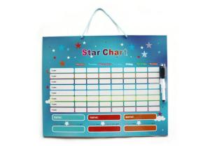 Quality Custom Magnetic Reward Chart Dry Erase Board for Children with Customizable Design and Activities for sale