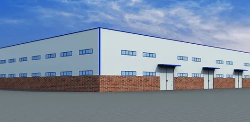 Custom PEB Steel Workshop Manufacturing Plant Warehouse Storage Application