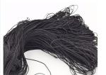 Polyester Material Backpack Elastic Cord Black Elastic Thread Free Sample