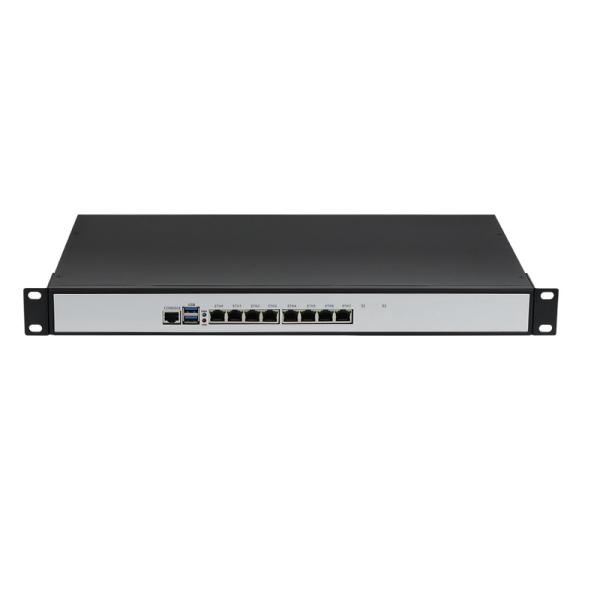 Buy DDR3 8G RAM 1U Firewall Router Server 8LAN Intel Celeron And Core Series at wholesale prices