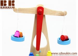 China 2018 New Wooden Early Educational Intelligence Balance Scales Wood Toy for Kids on sale