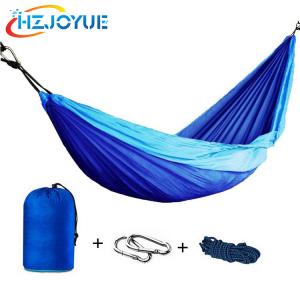 China Double Portable lightweight Parachute Nylon Fabric Camping Hammock on sale